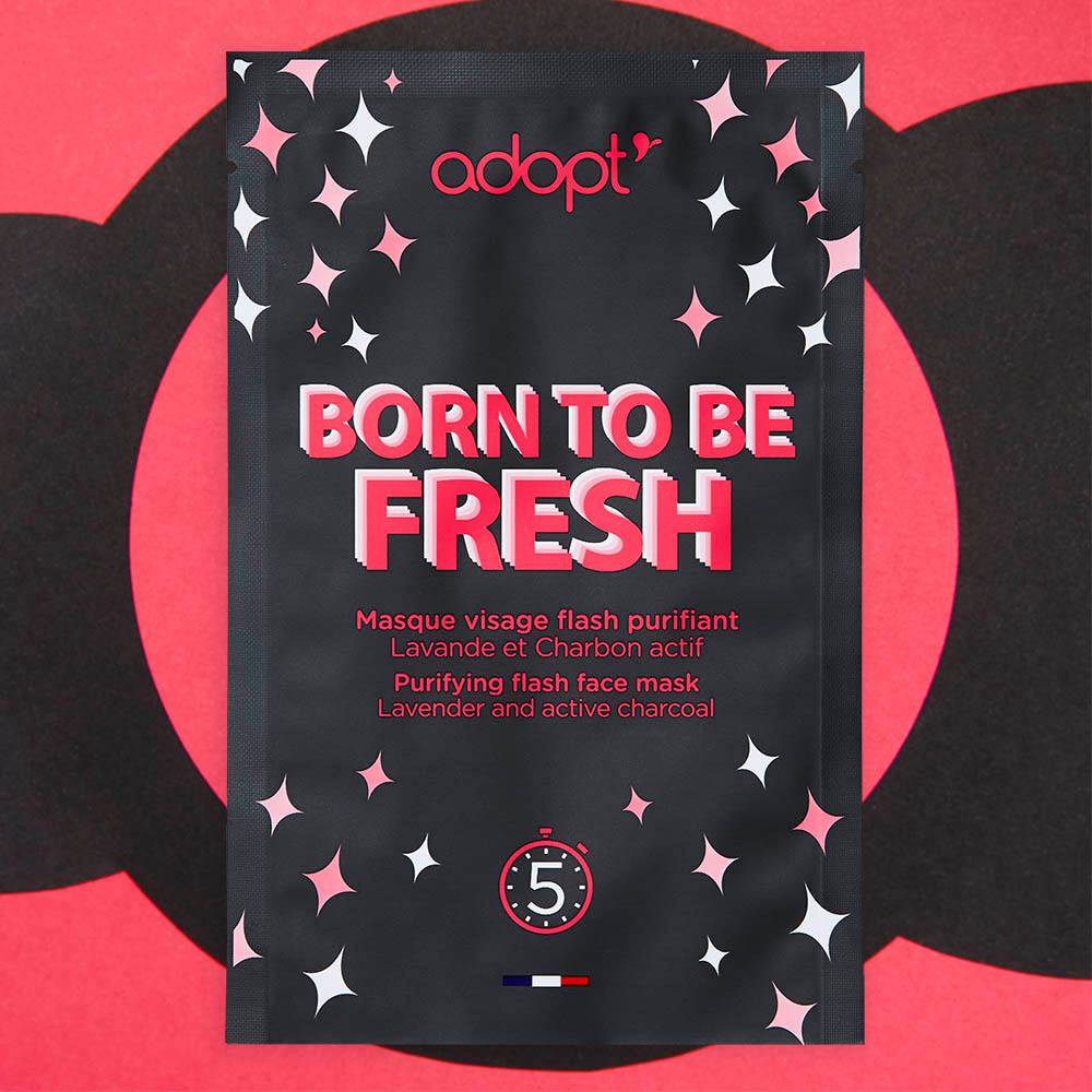 Masque tissu purifiant - born to be fresh adopt'