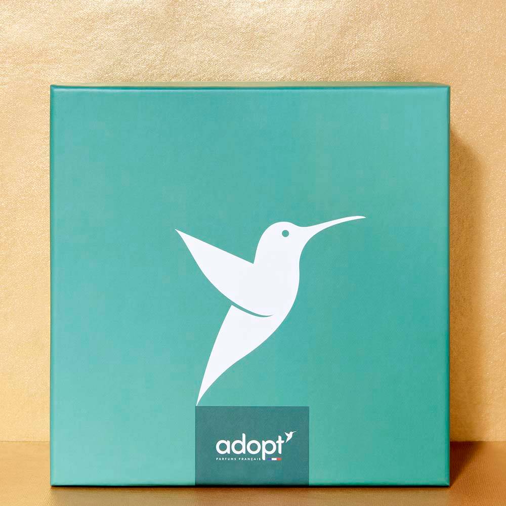 Boîte cadeau - Grande taille verte