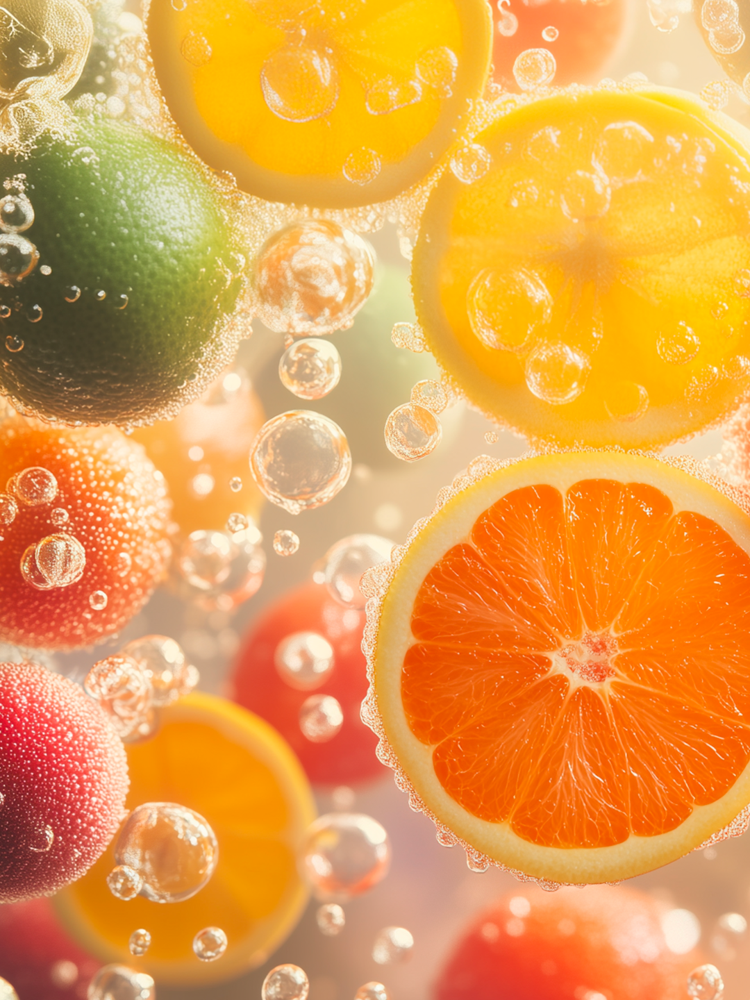 Agrumes pétillants