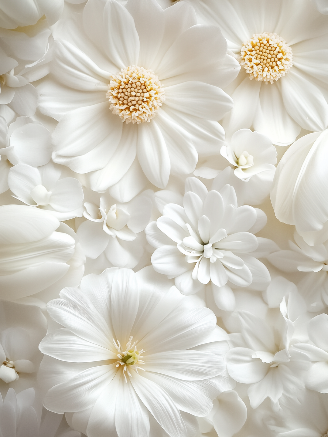 Bouquet floral blanc