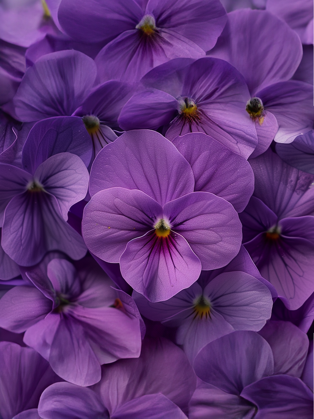 Feuilles de violette